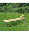 The ACHILLE wheelbarrow bench